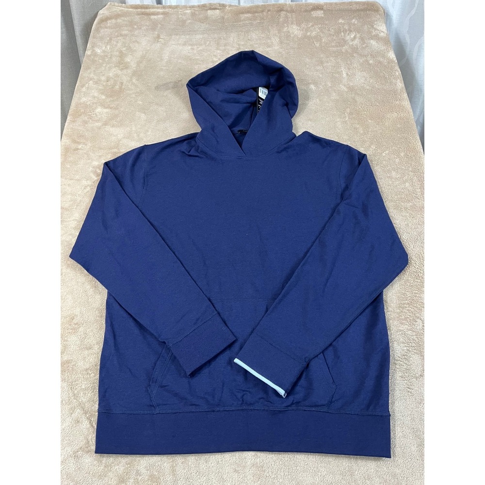 Greyson Gotham Hoodie Men Size Large Navy Blue Stretch Performance Golf New
